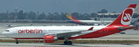 D-ALPC @ KLAX - Air Berlin, seen here shortly after arriving from Berlin(EDDT) at Los Angeles Int´l(KLAX) - by A. Gendorf