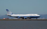 N179UA @ KSFO - Boeing 747-400