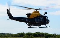 ZJ241 @ EGFH - Visiting Griffin helicopter coded L of the RAF Search and Rescue Training Unit (SARTU). - by Roger Winser