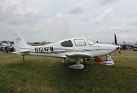 N124PM @ KOSH - Cirrus SR22 - by Mark Pasqualino