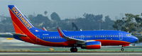 N791SW @ KLAX - Southwest Airlines, is running down RWY 24L at Los Angeles Int´l(KLAX) - by A. Gendorf
