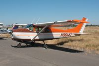 N9614T @ MYV - 1960 Cessna 210, c/n: 57414 - by Timothy Aanerud