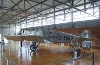 D-1167 - Junkers W 33b BREMEN, the first plane to cross the North Atlanic ocean from east to west in 1928  (on long term loan from the Henry Ford Museum, Dearborn MI, restored and exibited at Bremen airport, Bremen GERMANY)