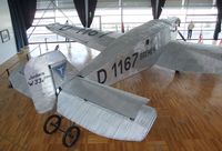 D-1167 - Junkers W 33b BREMEN, the first plane to cross the North Atlanic ocean from east to west in 1928  (on long term loan from the Henry Ford Museum, Dearborn MI, restored and exibited at Bremen airport, Bremen GERMANY)