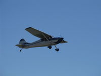 N2523D @ SZP - 1952 Cessna 170B, Continental O-300 145 Hp 6 cylinder, refinished, takeoff climb Rwy 22 - by Doug Robertson
