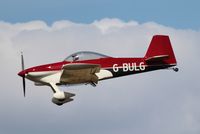 G-BULG @ EGSH - About to land at Norwich. - by Graham Reeve