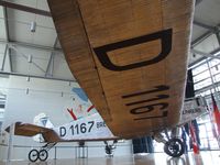 D-1167 - Junkers W 33b BREMEN, the first plane to cross the North Atlanic ocean from east to west in 1928 (on long term loan from the Henry Ford Museum, Dearborn MI, restored and exibited at Bremen airport, Bremen GERMANY)