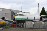 G-LOFB @ EGBE - being parted out for Buffalo Airways - by Chris Hall