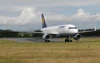 D-AIZT @ EGPH - Lufthansa 6MJ arrives at EDI From FRA - by Mike stanners