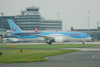 G-TUID - Boeing 787-8 Dreamliner taxiing at Manchester Airport. - by David Burrell