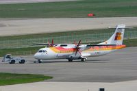 EC-LRH @ LFBO - Air Nostrum ATR 72-600, with provisional registration F-WWLX (cn 999), Toulouse Blagnac Airport (LFBO-TLS) - by Yves-Q