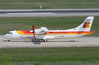 EC-LRH @ LFBO - Air Nostrum ATR 72-600, with provisional registration F-WWLX (cn 999), Toulouse Blagnac Airport (LFBO-TLS) - by Yves-Q