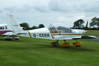 G-CCEM @ EGBR - displaying at Breighton's Summer Fly-in - by Chris Hall