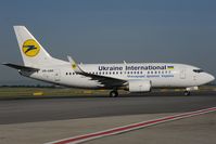 UR-GBE @ LOWW - Ukraine International Boeing 737-500 - by Dietmar Schreiber - VAP