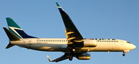 C-FWVJ @ KLAX - WestJet Airlines, is landing at Los Angeles Int´l(KLAX) - by A. Gendorf