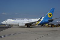 UR-GAW @ LOWW - Ukraine International Boeing 737-500 - by Dietmar Schreiber - VAP
