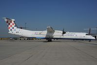 9A-CQC @ LOWW - Croatia Airways Dash 8-400 - by Dietmar Schreiber - VAP