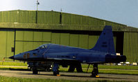 74-1548 - F-5E Tiger II of the 527 Tactical Fighter Training Aggressor Squadron at RAF Alconbury in May 1978. - by Peter Nicholson