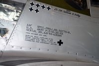 N51EA @ 42VA - Spec information, Military Aviation Museum, Pungo, VA - by Ronald Barker
