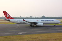 TC-JNN @ EDDL - Turkish Airlines, Airbus A330-343X, CN: 1228, Aircraft Name: Selçuklu - by Air-Micha