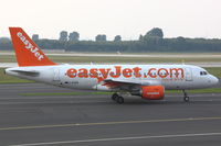 G-EZEW @ EDDL - EasyJet, Airbus A319-111, CN: 2300 - by Air-Micha