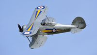 G-AMRK @ EGTH - 41. K7985 in display mode at The Shuttleworth Collection's 50th Anniversary Pagent Flying Day, September 2013. - by Eric.Fishwick