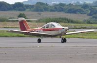 G-GTHM @ EGFH - Visiting Tomahawk. Previously registered C-GTHM. - by Roger Winser