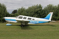 N2923N @ X5FB - Piper PA-32-300 Six, Fishburn Airfield, August 2013. - by Malcolm Clarke