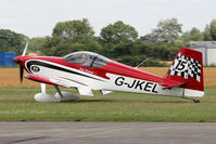 G-JKEL @ EGBR - Vans RV-7 at The Summer Madness Fly-In. The Real Aeroplane Company, Breighton Airfield, August 2013. - by Malcolm Clarke