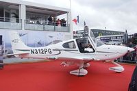 N312PG @ LFPB - Cirrus SR22 at the Aerosalon 2013, Paris - by Ingo Warnecke