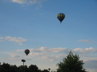UNKNOWN @ KCHO - Hot air balloons coming from the direction of CHO - by Ronald Barker