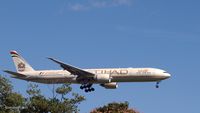 A6-ETO @ KJFK - Goint to a landing on 22L @ JFK - by Gintaras B.