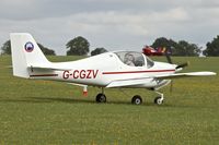 G-CGZV @ EGBK - At the 2013 Light Aircraft Association Rally at Sywell in the UK - by Terry Fletcher