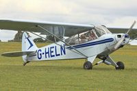 G-HELN @ EGBK - At the 2013 Light Aircraft Association Rally at Sywell in the UK - by Terry Fletcher