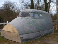 CF-EPV - Cockpit Section stored, Halesworth - by Philip Cole