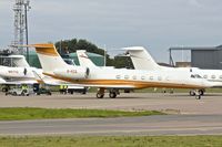 B-KEQ @ EGGW - At Luton Airport - by Terry Fletcher