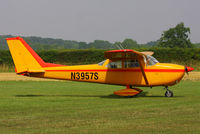 N3957S @ EGMJ - at the Little Gransden Air & Vintage Vehicle Show - by Chris Hall