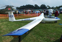 G-DHER @ EGMJ - at the Little Gransden Air & Vintage Vehicle Show - by Chris Hall