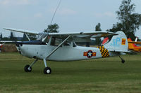 G-PDOG @ EGMJ - at the Little Gransden Air & Vintage Vehicle Show - by Chris Hall