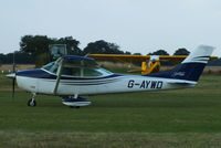 G-AYWD @ EGMJ - at the Little Gransden Air & Vintage Vehicle Show - by Chris Hall