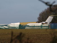 N355PH @ EGBP - Crashed Remains stored in Compound for scrapping - by Philip Cole
