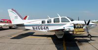 N4564M @ KAXN - Beech 58 Baron on the line. - by Kreg Anderson