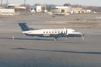 N208GL @ MSP - 1996 Beech 1900D, c/n: UE-208.  Parked overnight at MSP - by Timothy Aanerud
