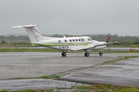 G-BYCP @ EGFH - Visiting Super King Air of London Executive Aviation Ltd. Previously registered F-GDCS. - by Roger Winser