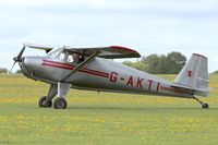 G-AKTI @ EGBK - Photographed at Sywell in the UK during the 2013 Light Aircraft Association Rally - by Terry Fletcher