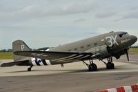 N473DC @ EGSH - Lovely C-47 in for fuel ! - by keithnewsome