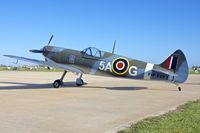 F-PFAF @ EGBK - Replica Spitfire -Attended the 2013 Light Aircraft Association Rally at Sywell in the UK - by Terry Fletcher