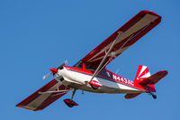 N443AC @ PAO - N443AC Flying Over the Palo Alto Baylands - by ddebold