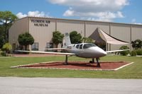 N94CM @ LAL - 1993 Cirrus VK-30, N94CM, at the Florida Air Museum, Lakeland Linder Regional Airport, Lakeland, FL - by scotch-canadian