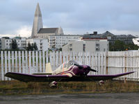 TF-FAL @ BIRK - With the famous Hallgrímskirkja in the background. - by Tomas Milosch